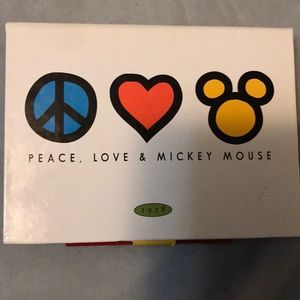 Disney case with paper and pencil